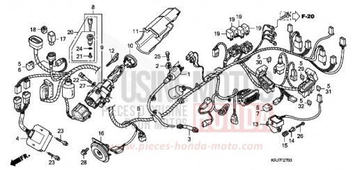FAISCEAU DES FILS FES125AB de 2011